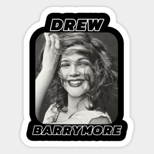 Drew Barrymore Sticker